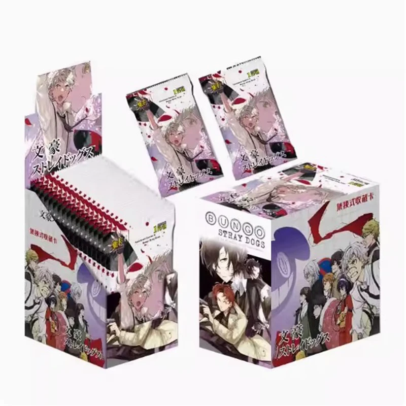 Collect Cards Card Japanese Comic Popular Classic Protagonist Animation Peripheral Cards SSP Card Game  Bungo Stray