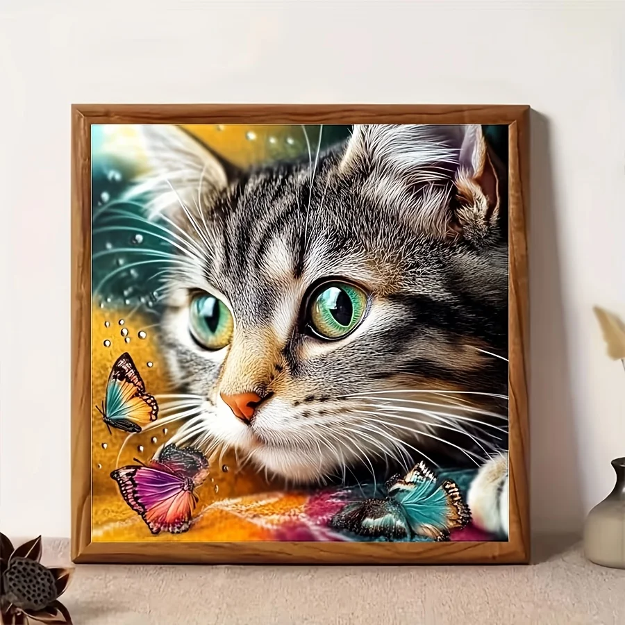 500/1024PCS Jigsaw Tiger Spotted Cat Theme Puzzle Modern Home Wall Decor Holiday Gift Educational Gift Leisure and Entertainment