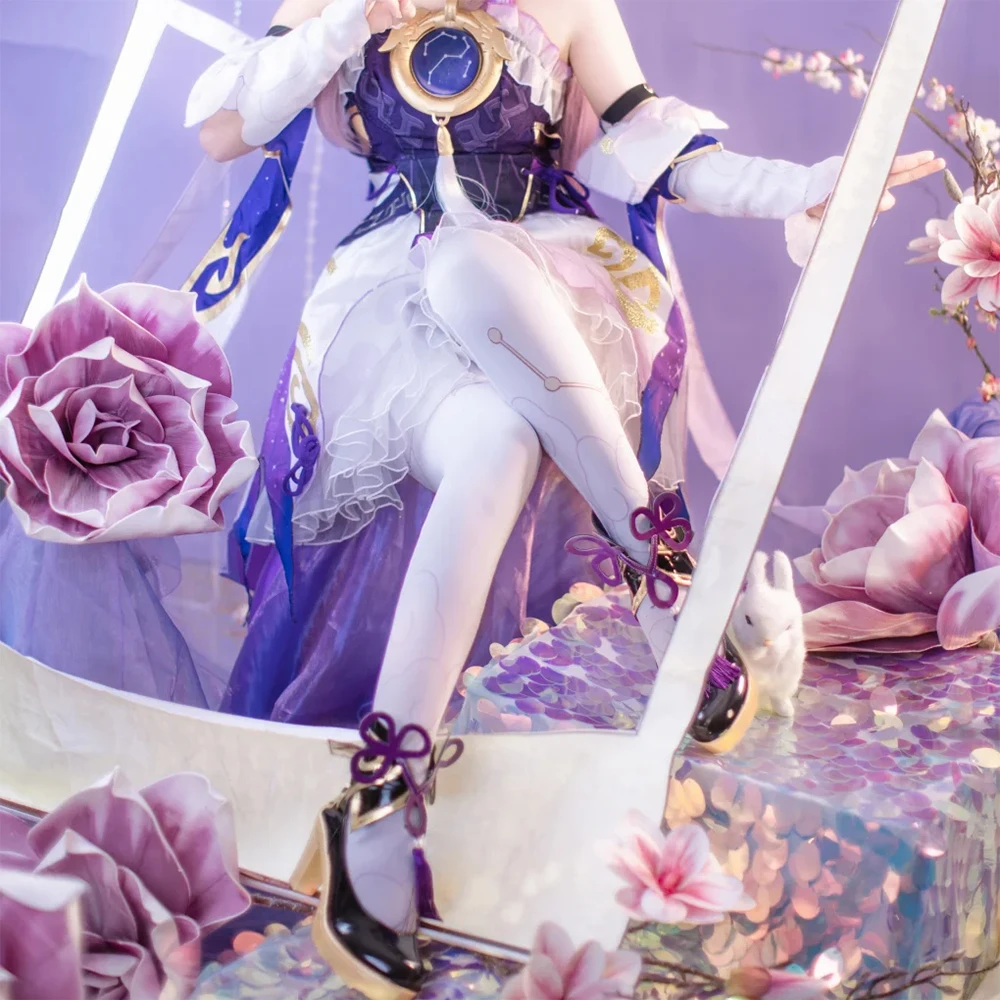 Honkai: Star Rail Fu Xuan Cosplay White stockings Pantyhose Anime Peripheral Costumes Matching Stockings Role Play Socks