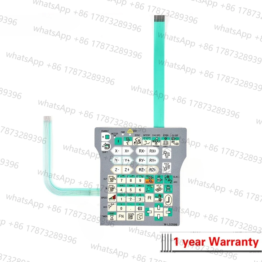 

Для робота NACHI OTC W-L02599 Мембранная клавиатура Переключатель клавиатуры для робота NACHI OTC W-L02599 Мембранная кнопка