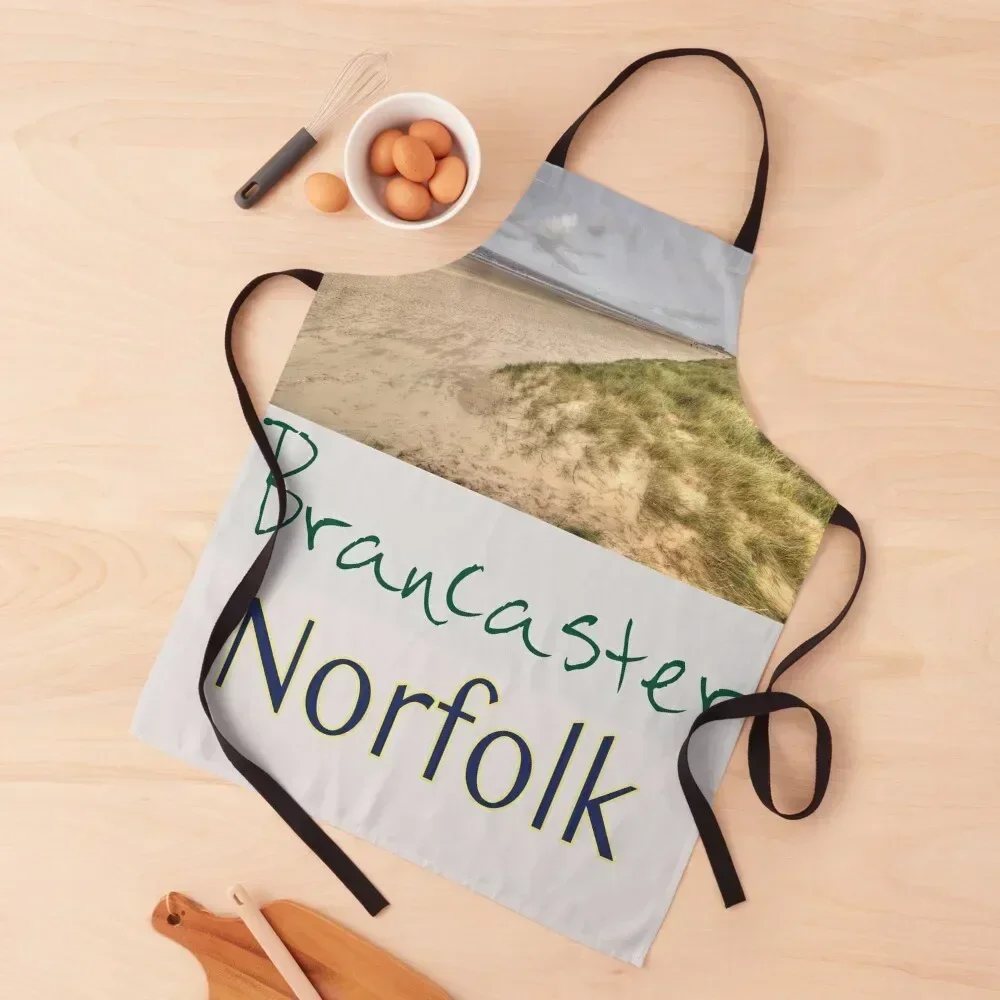 

Brancaster on the north Norfolk coast Apron kitchen utensil For Woman barber uniform Apron