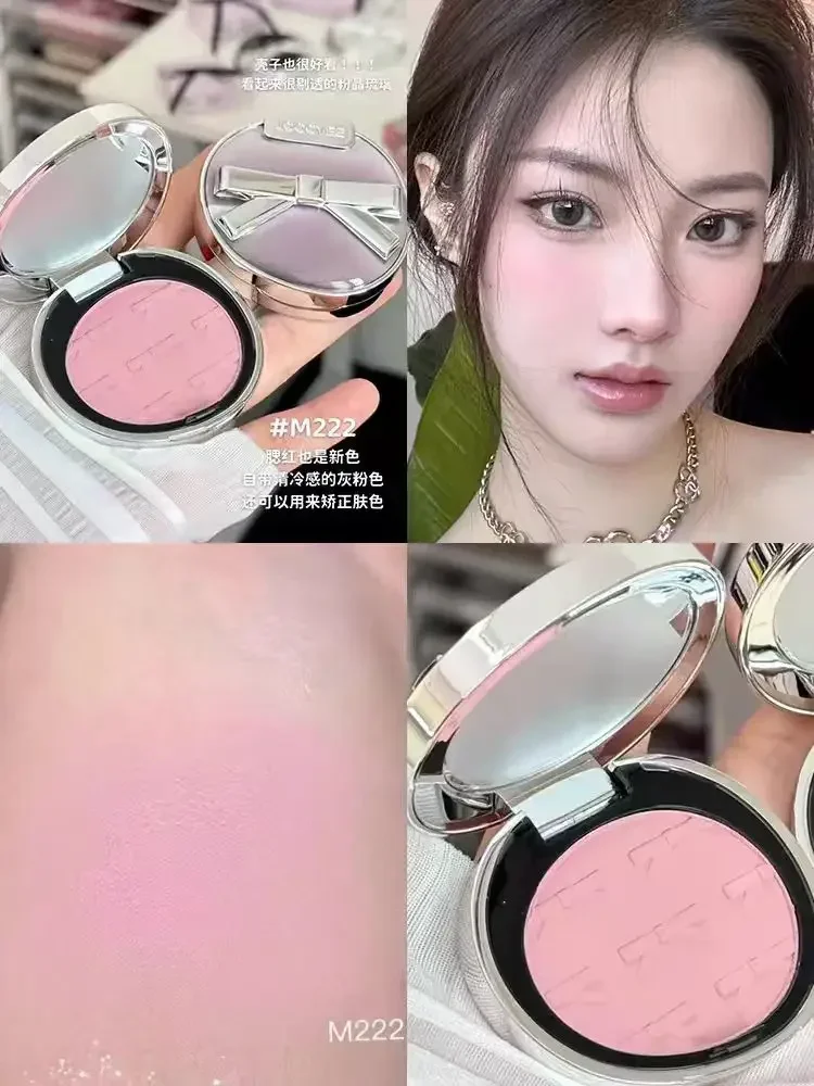 Joocyee Armored Butterfly Blusher Highlight Bright Pink Naturally Expands Color Cheek Face Cute Easy To Wear Longlasting Makeup