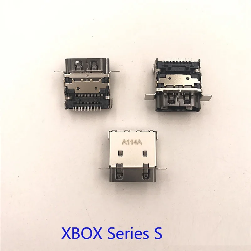 At12 1 peça-conector de tomada de interface de porta compatível para peças de reposição de reparo de console série s
