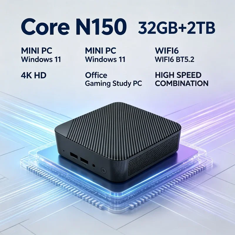 small-size-mini-pc-host-core-n150-processor-16gb-large-storage-solid-state-drive-wifi6-bluetooth52-4k-hd-daily-work-windows-11