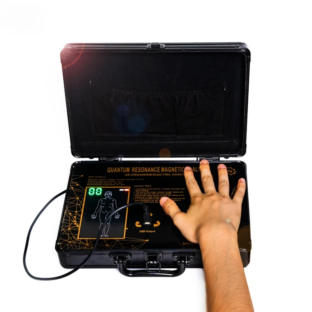 Hand Touch Sensor Gion Device, Full Body Health Analyzer HOT SALE