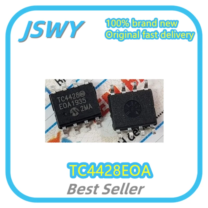 

(10/50 pcs) TC4428EOA TC4428 SOIC-8 Gate Driver IC, Original In Stock, Electronics, Brand New