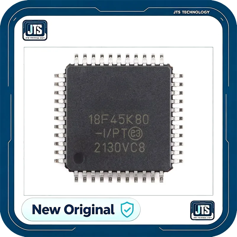 Brand new original in stock PIC18F45K80-I-PT IC MCU 8BIT 32KB FLASH 44TQFP Electronic Components PIC18F45K80-I-PT
