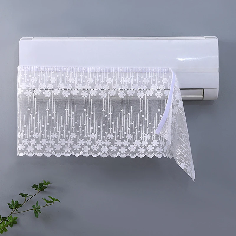 1pc Air Conditioner Covers Summer Anti-direct Blowing Protect Family Wall Mounted Breathable Household Decoration