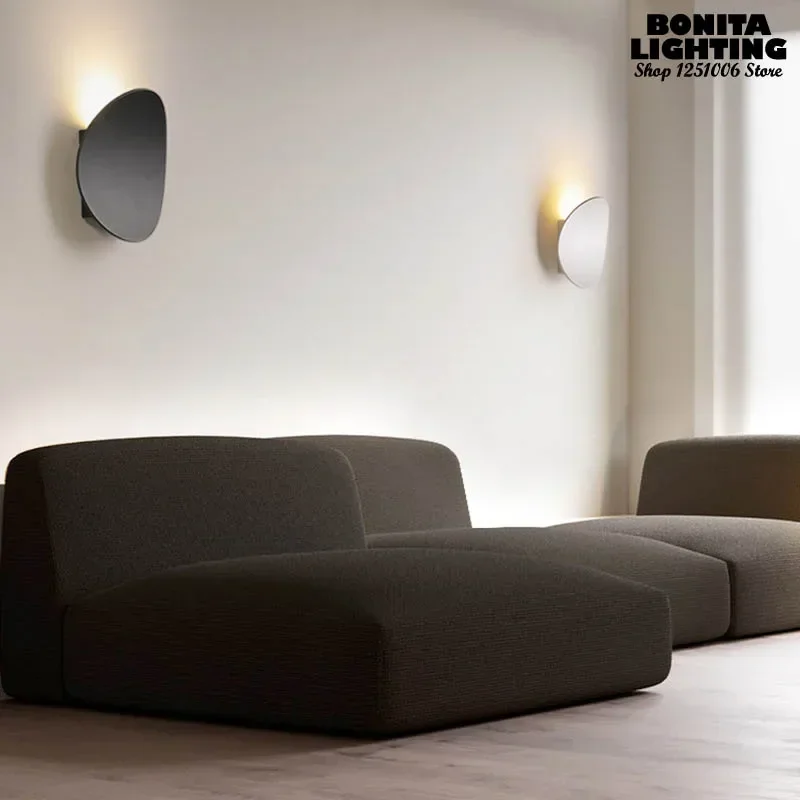 

Modern Simple Outdoor Waterproof LED Wall Washer Stair Aisle Bedroom Sofaside Creative Artistic Atmosphere Round Wall Lamp