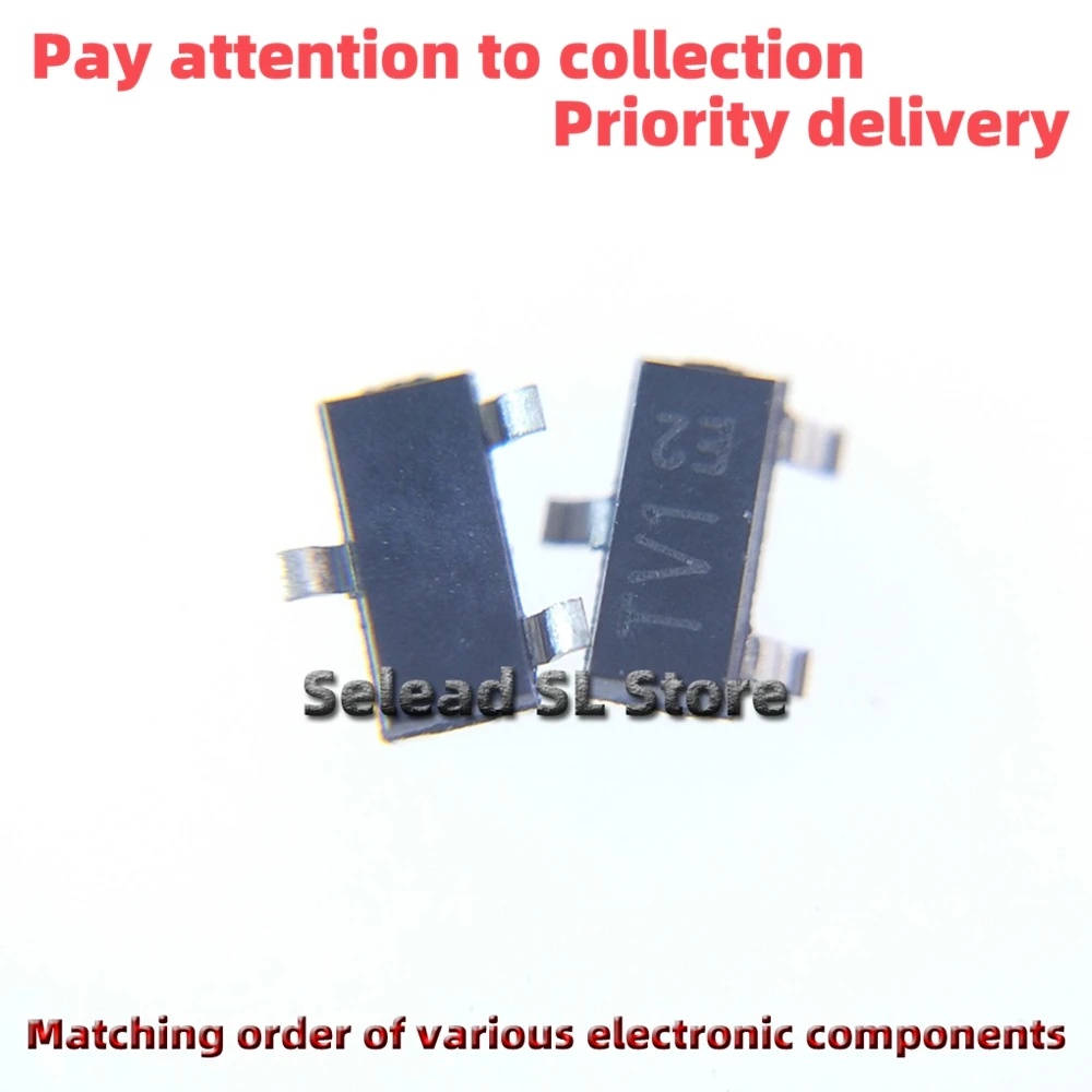 New Original 50pieces/pack SM05-7 silkscreen：TV1 SOT-23 New ESD/TVS electrostatic protection diode