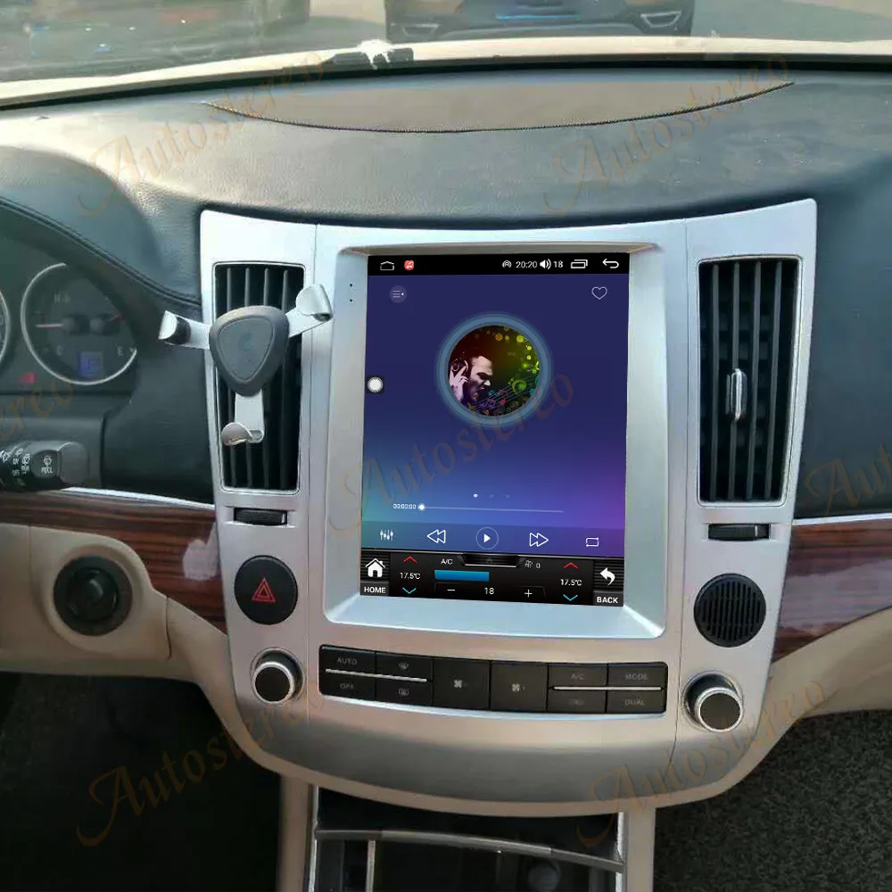 10.4 inch For Hyundai Verax 2007~2012 Audio 2 Din Android 14 Receiver Vertical Style Auto Multimedia Player GPS Head