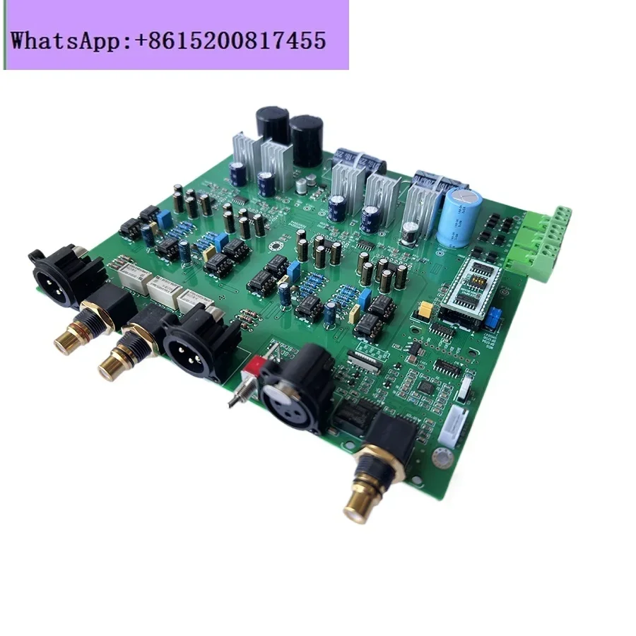 PCM1702 *4 Balanced DAC CS8422 Receive NE5543 OP AMP Decoder Coaxial /AES Input DAC Decoding Support Bluetooth  Input