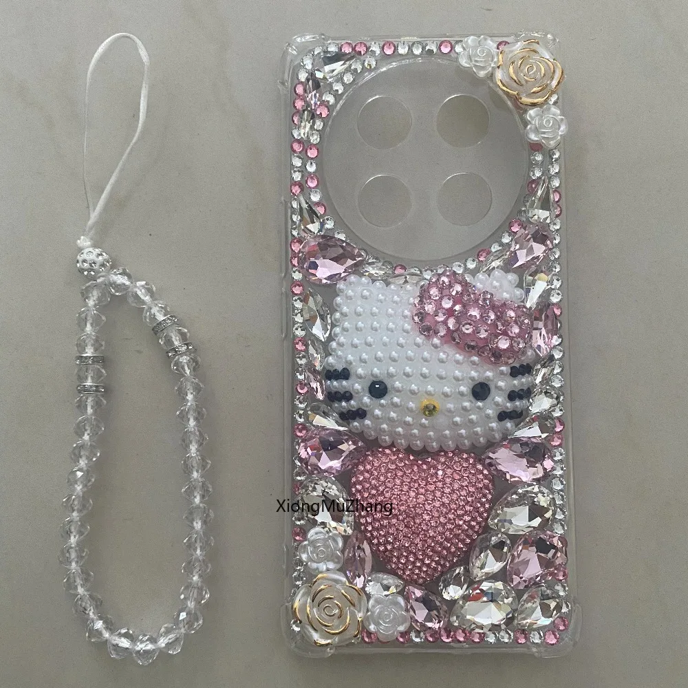 Für Honor Magic 7 Lite 7 Pro 6 Pro 5 Pro 4 Pro 3 Sanrio Diamant Strass Hallo Kitty Telefon Fall für Honor 8 Lite 6 5 Lite 4Lite – Detail 10