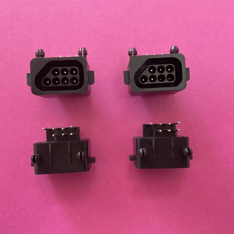 NES 콘솔 180/90도 컨트롤러 소켓용 800PCS 고품질 7핀 커넥터 여성용 교체 부품