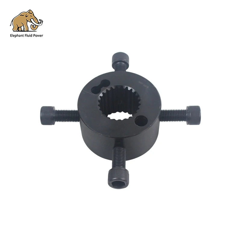 

Hot sale in stock EXCAVATOR main Pump Spline 39# 16cm 4 Hole Rubber Coupling