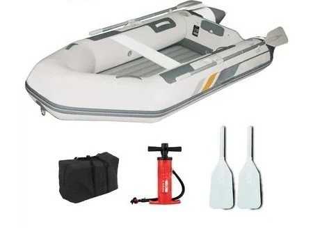 inflatable Kayak rubber boat drop  deck floor sports fishing net  reinforced PVC surfing fishing