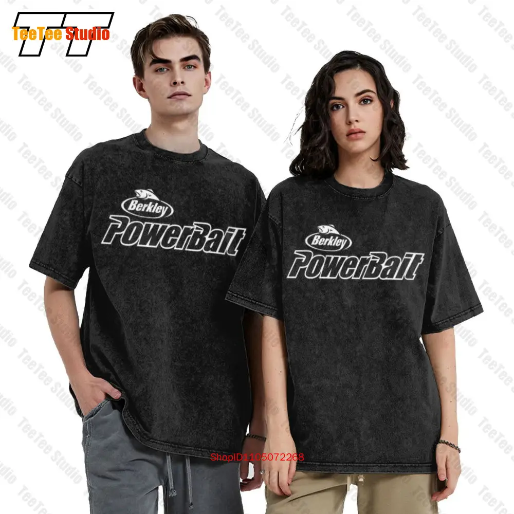 Berkley Power Bait Fishing Gear Soft Hard Rods White Vintage Oversized T-Shirt S M L Xl 2Xl DR47 view 2