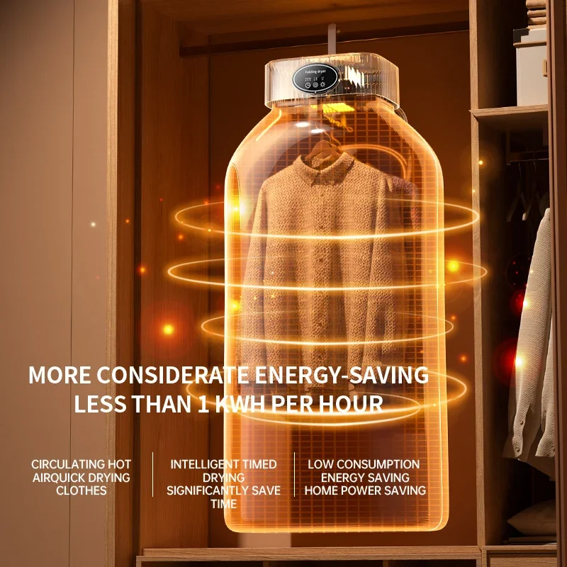 

Складная электрическая сушилка для одежды-многофункциональная напольная машина для шкафа для прачечной в квартире, сушильная машина