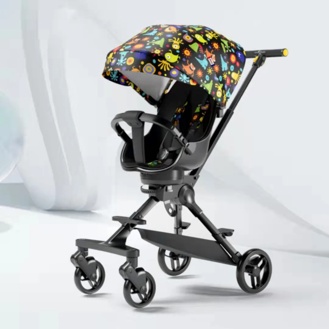 playkids X3 baby stroller two-way folding ultra-light high landscape portable stroller