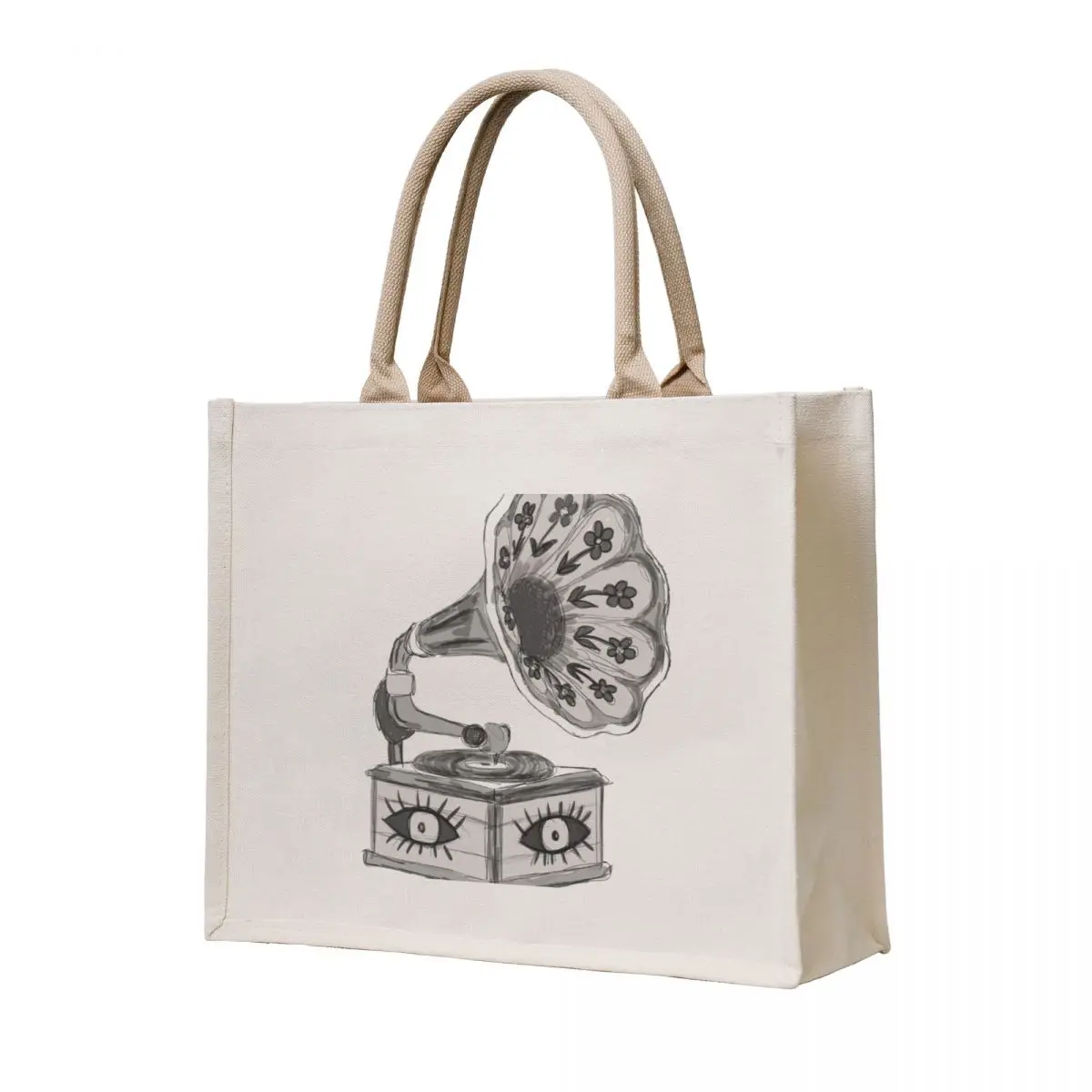 InstagramOphone Tote Bag sac pour فام حقائب للنساء حقيبة صديقة للبيئة