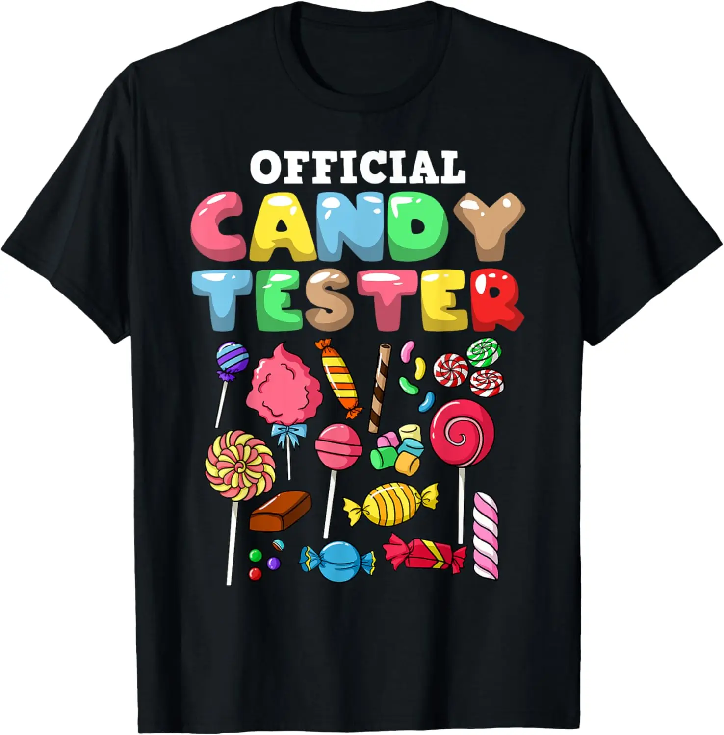 Candy Tester Lollipop Sweets Halloween T-Shirt