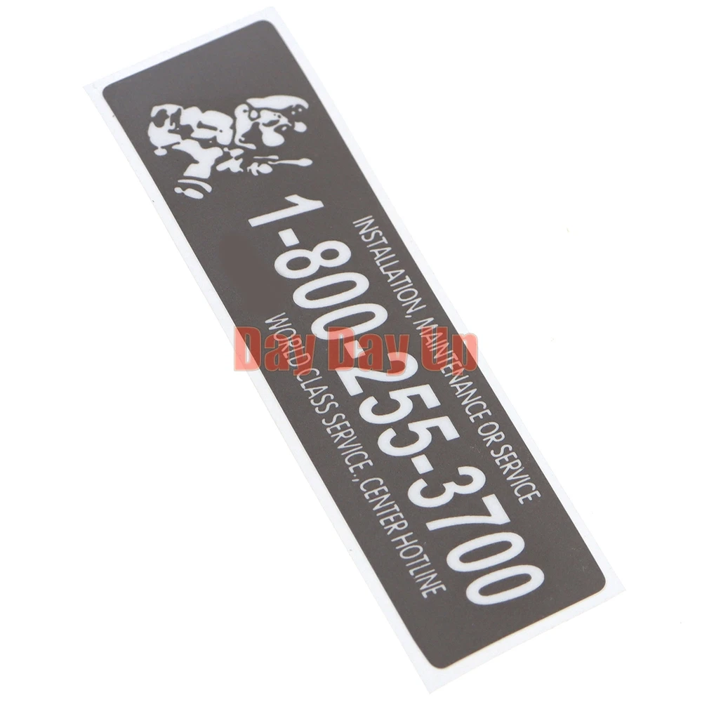 Nova substituição bateria tampa adesivo, Game Boy para GB Console, 5pcs