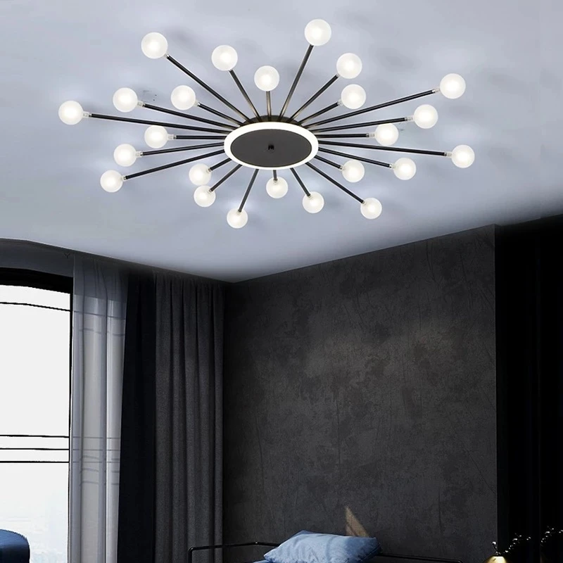 

YYHC-Modern LED chandelier lighting, suitable for living room outdoor home decoration lamps