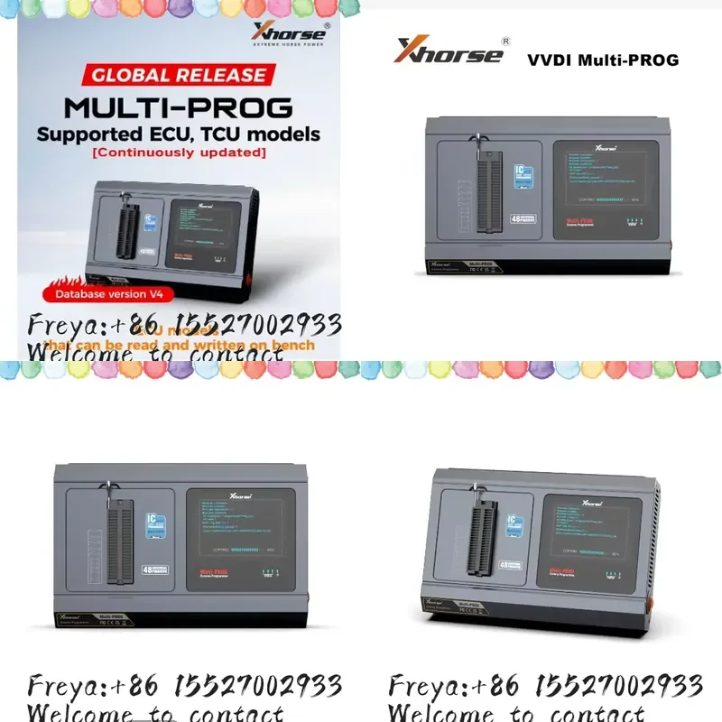 Xhorse VVDI Multi-prog Super ECU Programmer Support ECU TCU Read/Write/Clone with MQB48 License Global Multi Prog