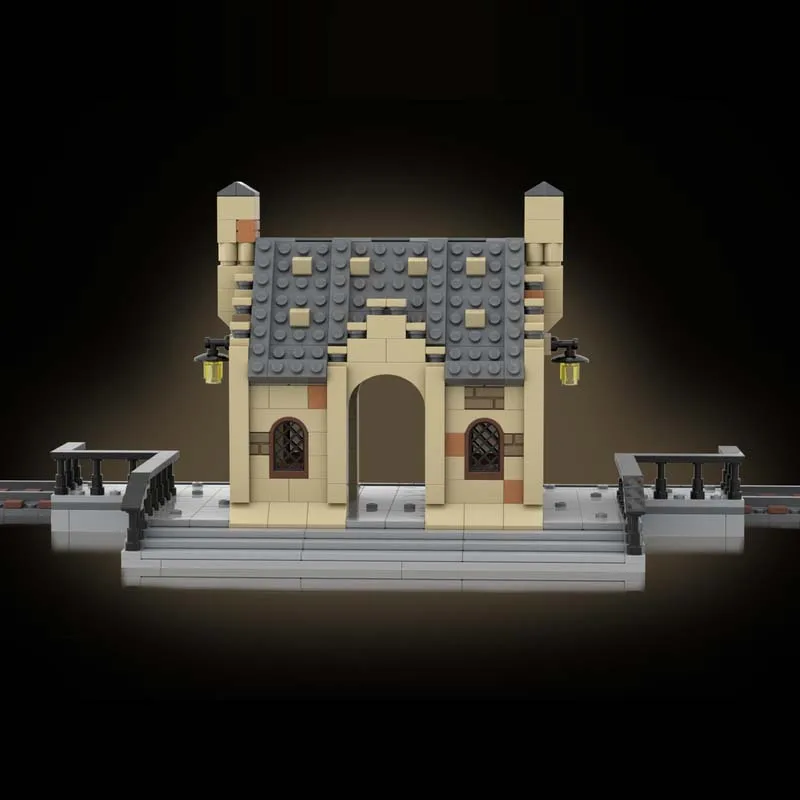 마법의 영화 모델 MOC 빌딩 벽돌 영화의 역 모듈 형 선물 휴일 조립 어린이 정장 기술 장난감