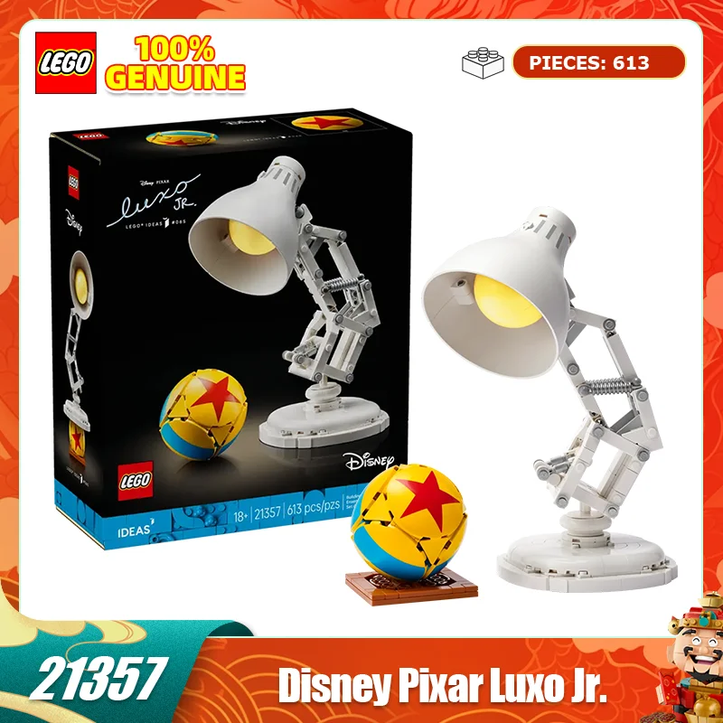 

LEGO Creative Series 21357, маленькая настольная лампа Pixar, детские строительные блоки, игрушки, рождественские подарки