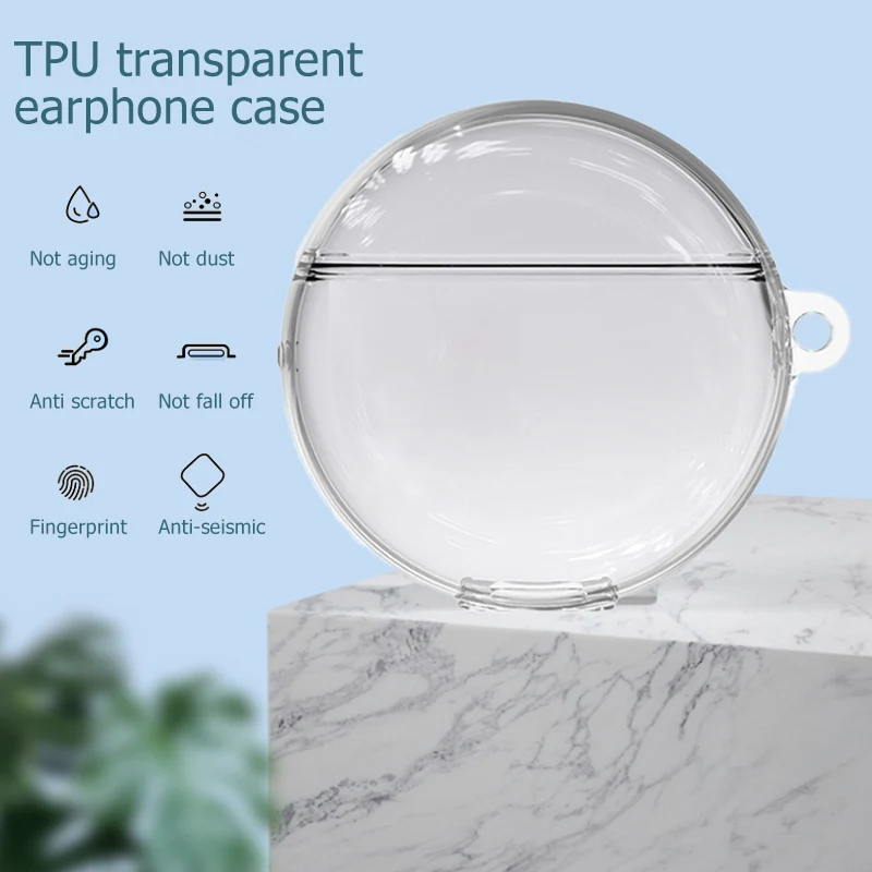 Transparent Case For Huawei Freebuds 4i 5i 3 4 5 Pro Pro2 Clear TPU Shockproof Protective Cover For Freebuds Earphones Shell