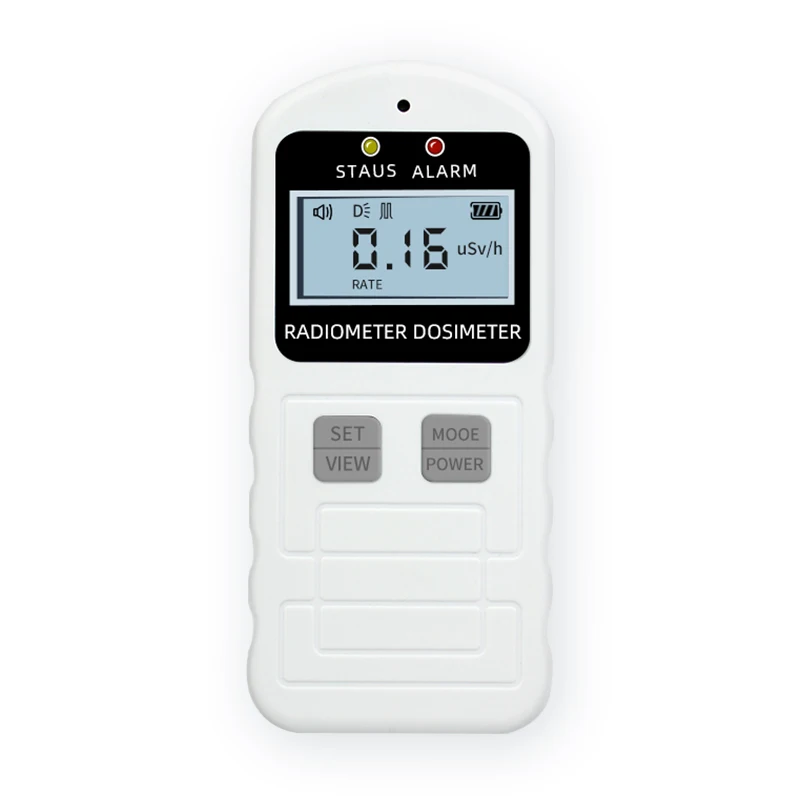 Professional Nuclear Radiation Detector Geiger Counter Ionizing Radiation X-ray Beta Detect Personal Dose Alarm Tester