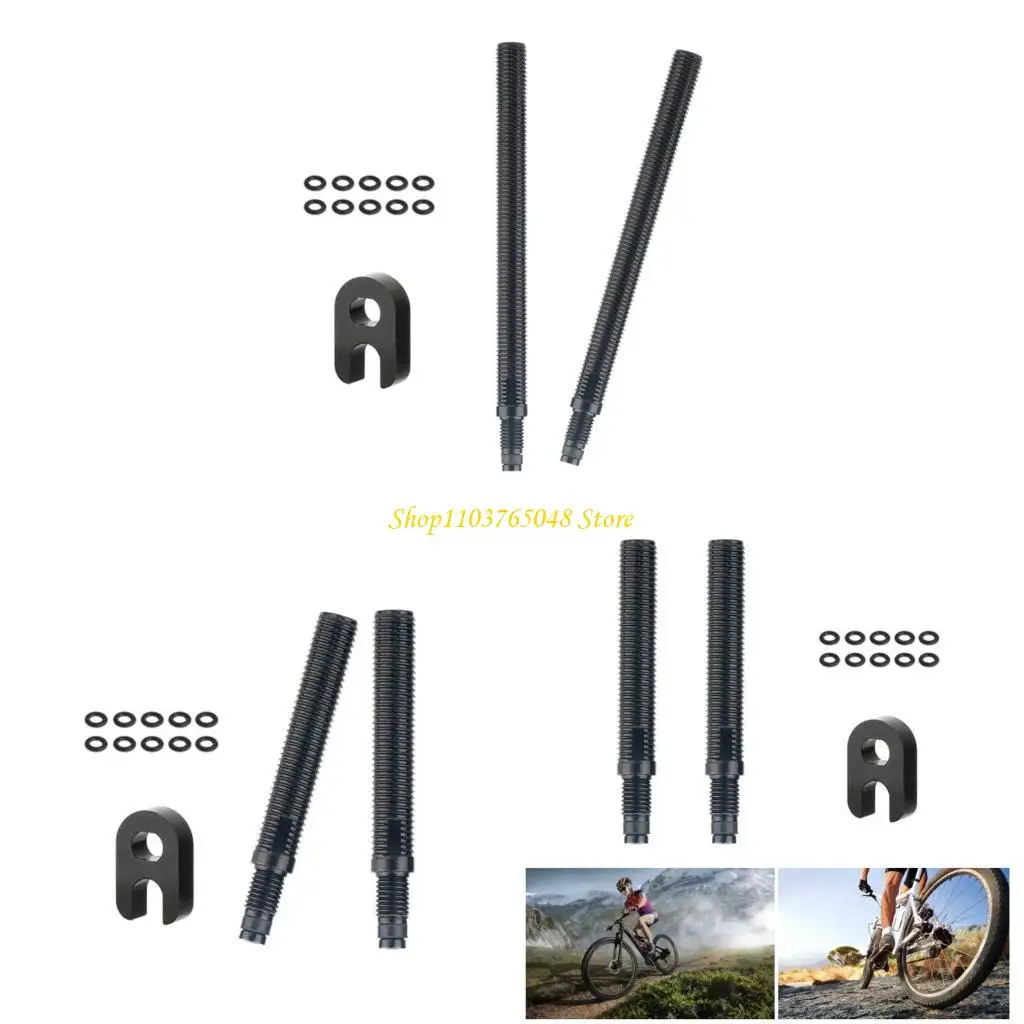 

R53e Universals Compatibibibibibibibibibibibibibibibibibibiuk Bicycles Adension Extension Extension Гибкие клапаны стержни