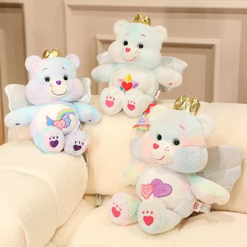 

Miniso Новый Оригинальный Care Bears Love Bears Angel Bear Series Кукла Подвеска Брелок Kawaii Turdos Подарок На День Рождения Рождественский Подарок