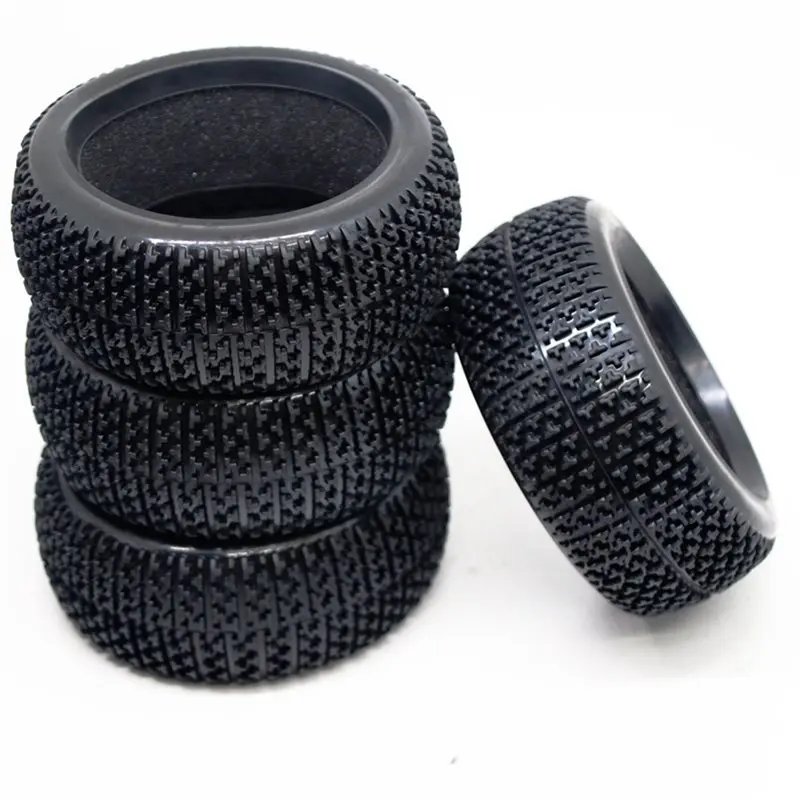 CYGJ-8Pcs 109Mm 1/8 RC Off-Road Buggy Car Rubber Tire Tyre For HSP Redcat Losi HPI Kyosho MP9 Hobao Hyper Upgrade Parts view 2