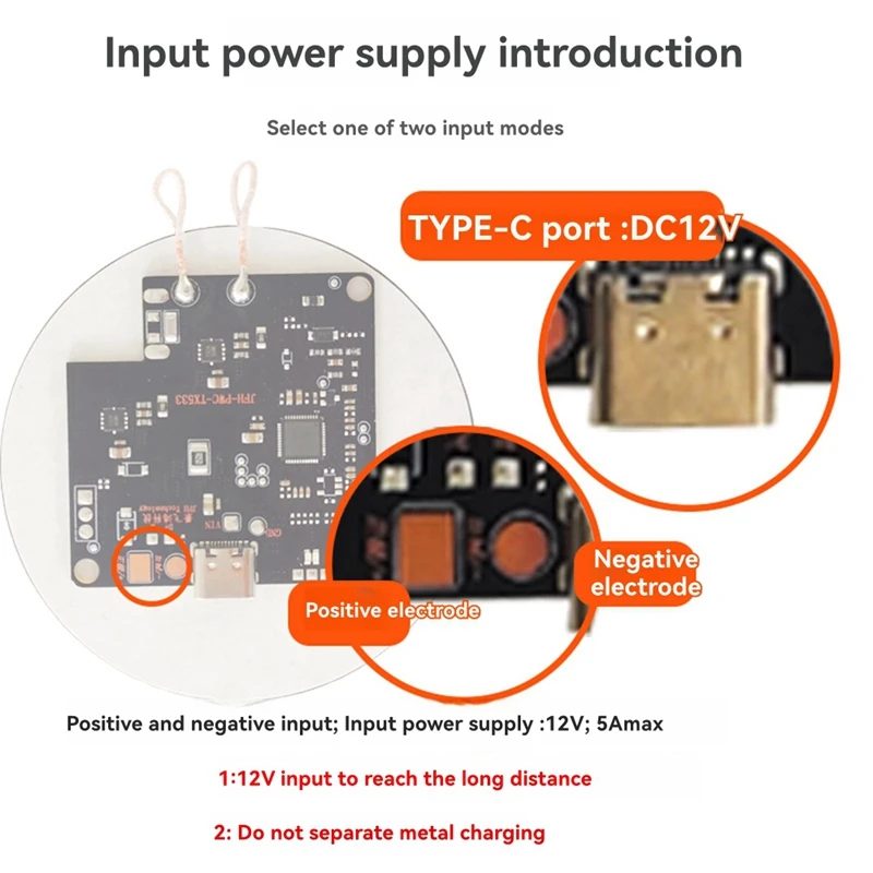 Mobile Phone Charger Module Withair Long Distance Wireless Charging Module Rock Slab Wood Stone Penetration