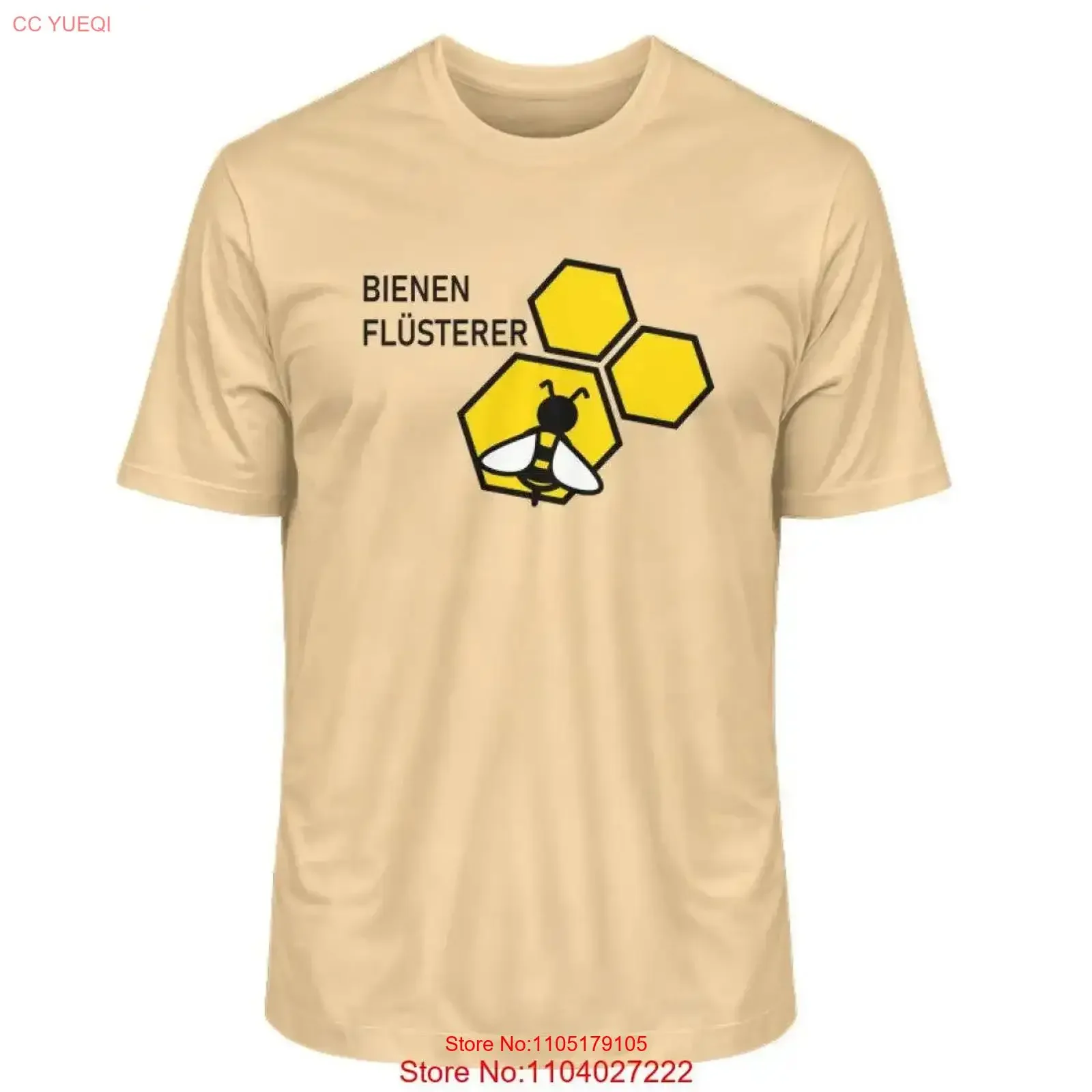 تي شيرت Bee Whisperer Premium Organic تي شيرت عتيق مصمم برسومات مغسولة، قميص كاجوال قليلاً للارتداء اليومي وجيد التهوية #1