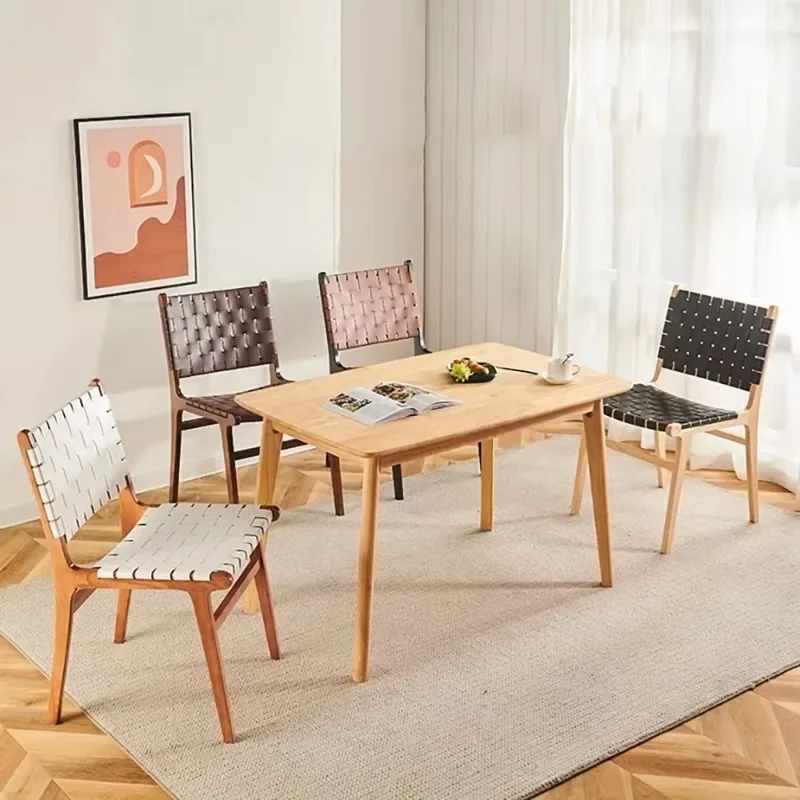 مجموعة كراسي الشمال من كراسي المطبخ الجمالية العصرية الفاخرة كراسي الشمال لهجة Salle Manger Lot De أثاث منزلي فاخر