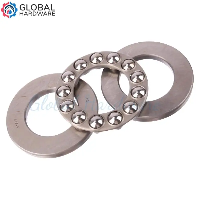 Plain Bearing 51317 for Industrial Machinery Fits Packaging Food Chemical Machines Withstands Heavy Axial Loads During Operation