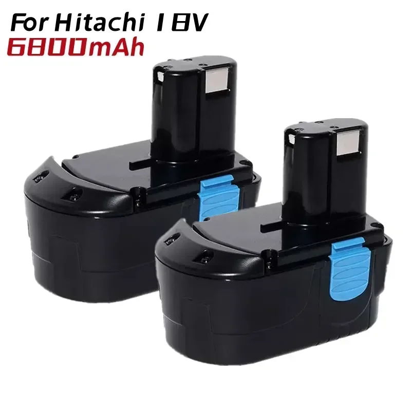 EB1812S 18V 6800mAh Ni-MH Battery Replacement for Hitachi 322436 EB1820L 323902 EB1830H BCC1812  EB1814SL EB1820L EB1824L