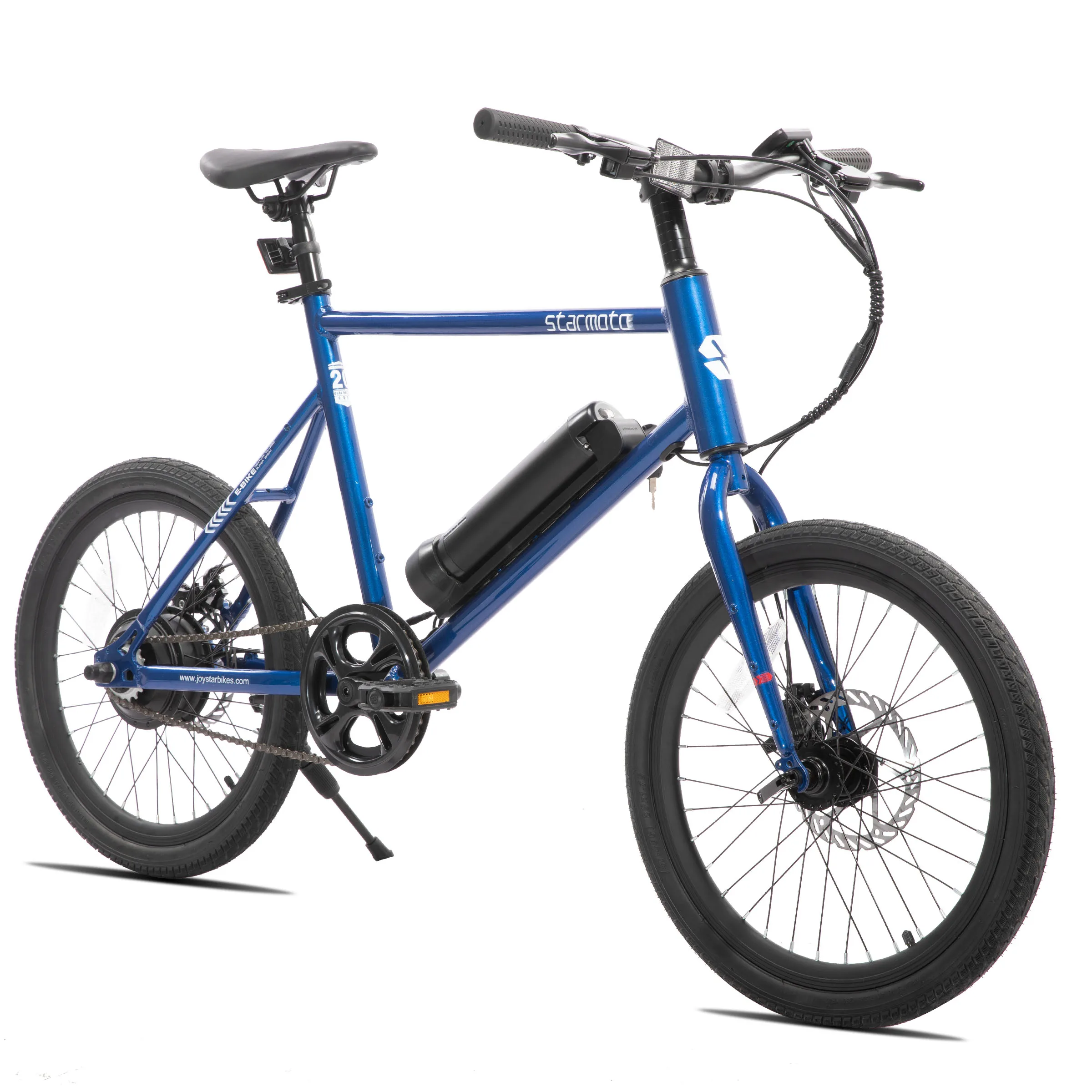 JOYSTAR 20" Electric Bicycle for Kids Aged 7-12 Max 15 Miles 16 Mph with 7.8 Ah Battery Dual Disc Brakes Kids Ebike