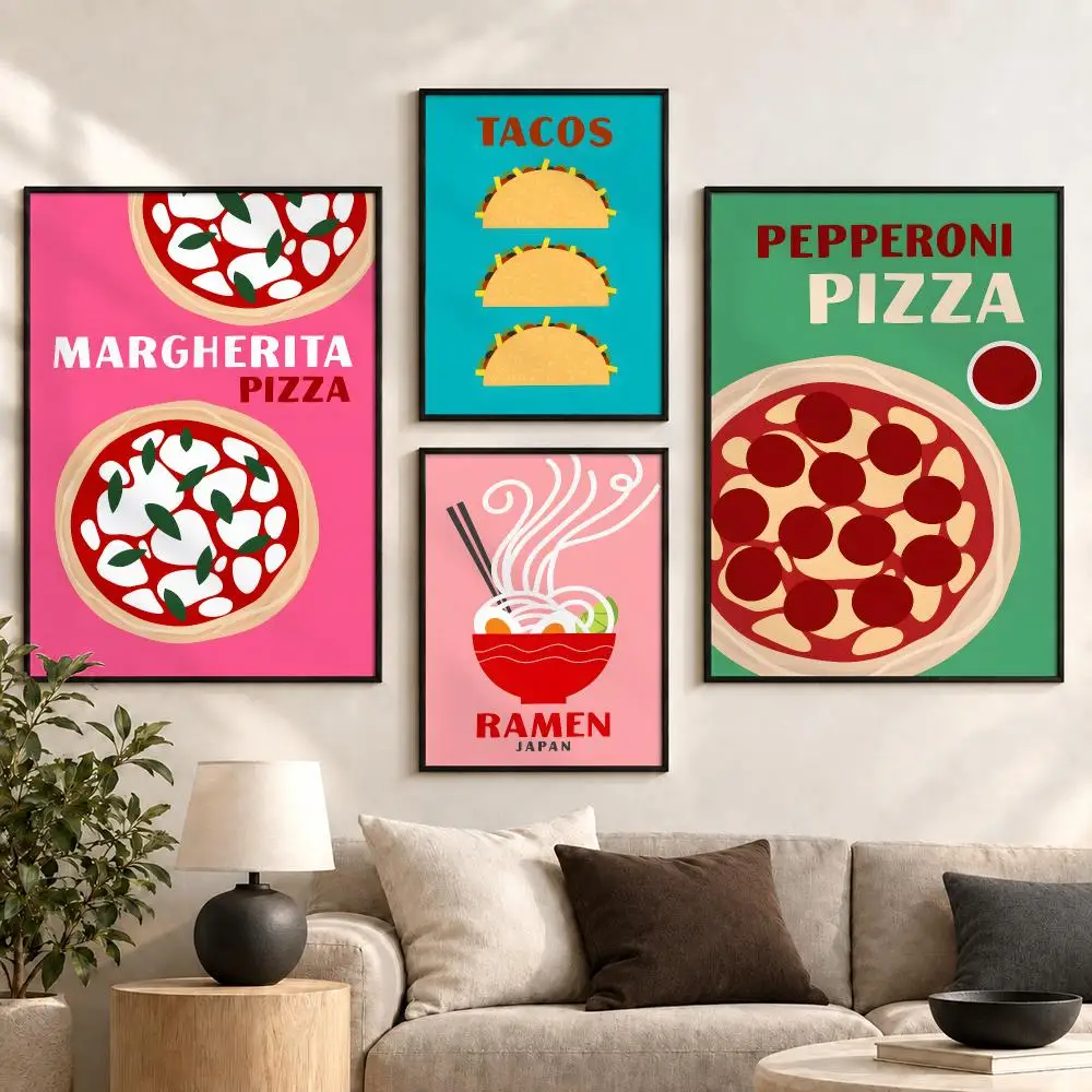 Classic Pizza Tower Retro 90s Arcade Game Aesthetic Poster Aesthetic Art Print for Bedroom & Living Room Decor, Unframed