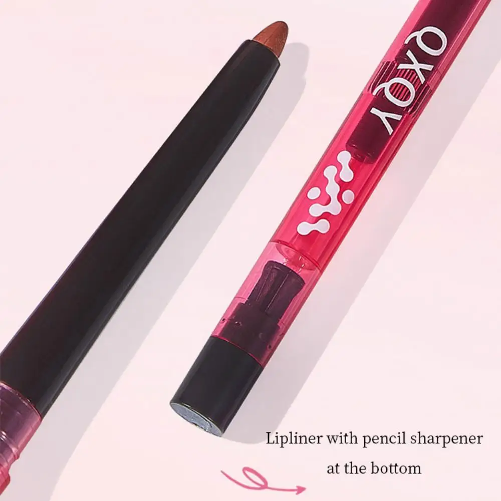 QXQY Matte Velvet Lip Liner Pen Nude Lipstick Długotrwała wodoodporna pomadka do ust Plump Lips Smooth Color Makeup Pencil