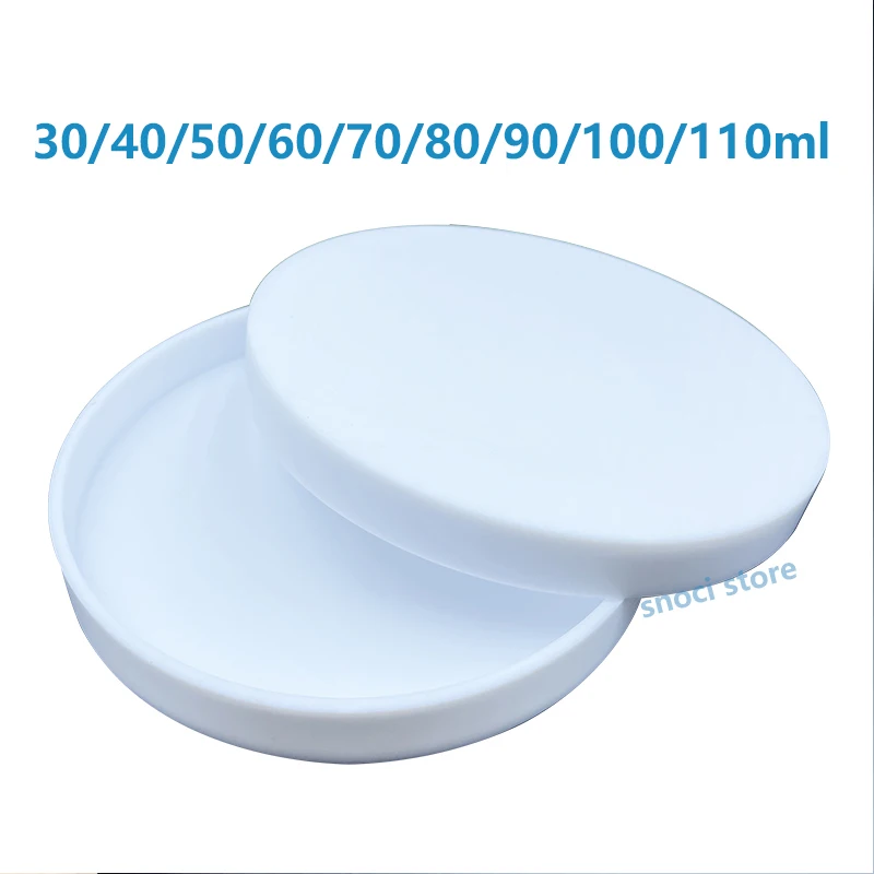 PTFE Petri dish F4 PTFE evaporating dish PTFE tetrafluoride culture dish special for high temperature resistant laboratory