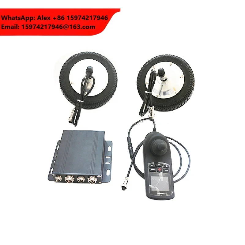 180W 24V Hub Motor For Electric Wheelchair Kits And Control System With Joystick