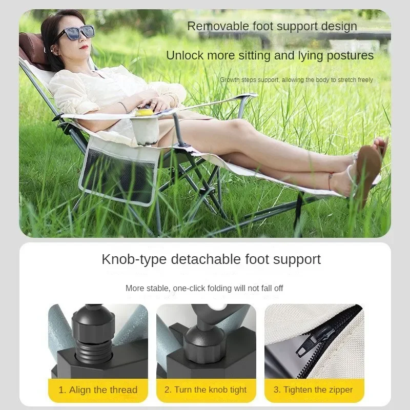 Outdoor Folding Chair, Lunch Break, Naps, Lounge Chairs, Portable, Fishing, Beach, Camping, Backrest Portable stool Small chair