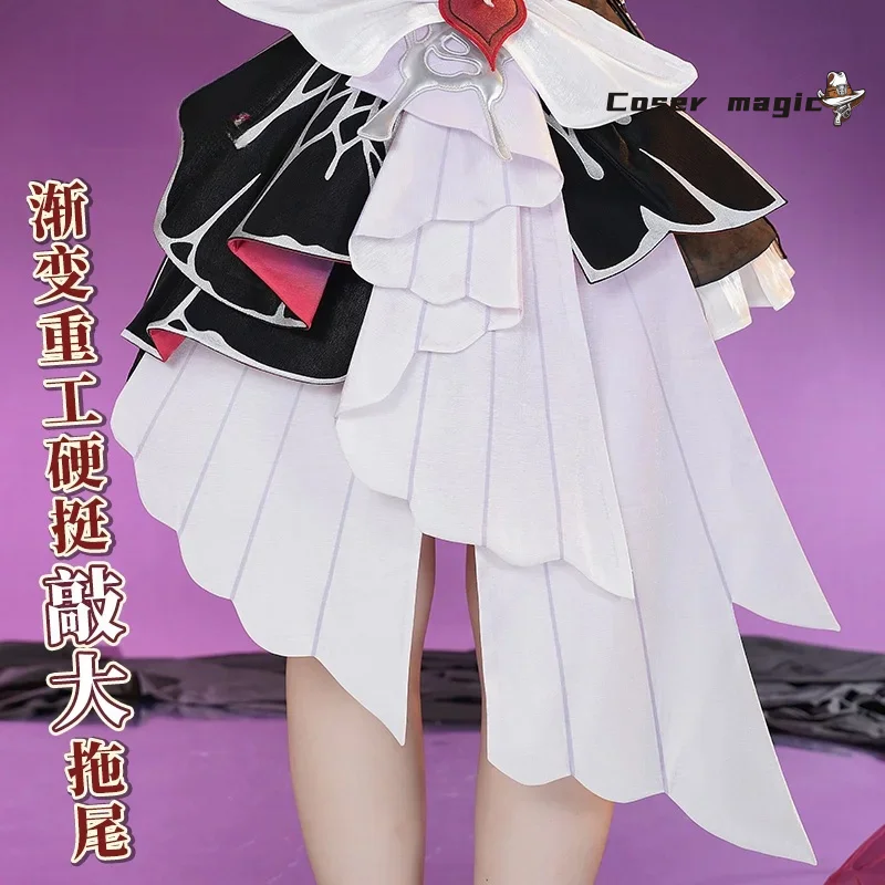 7 مارس أزياء تنكرية للعبة هونكاي: زي ستار ريل زي الهالوين كرنفال حفلة عيد الميلاد لعب الأدوار الملابس