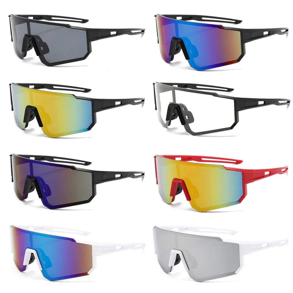 Polarisierte Sonnenbrille MTB Fahrradschutz Brille UV-Schutz Fahrradbrille Winddichte Sportbrille für Outdoor-Sport