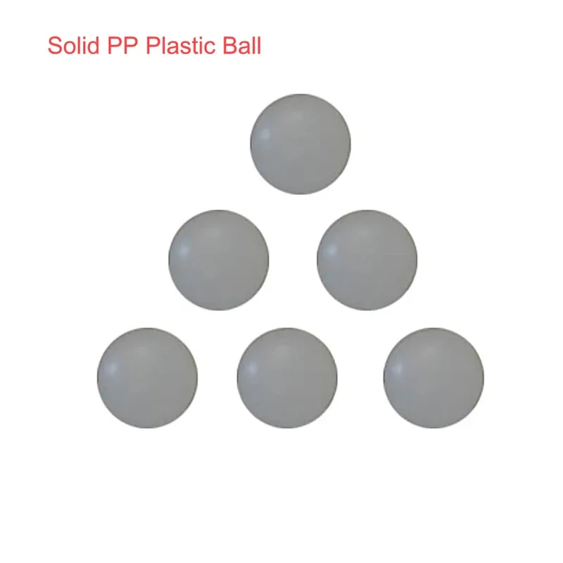 Picture 5: White Solid PP Ball Bead Diameter 2mm 3mm 3.175mm 7mm 9.525mm-38.1mm 40mm 45mm 50mmPlastic Polypropylene Smooth Balls