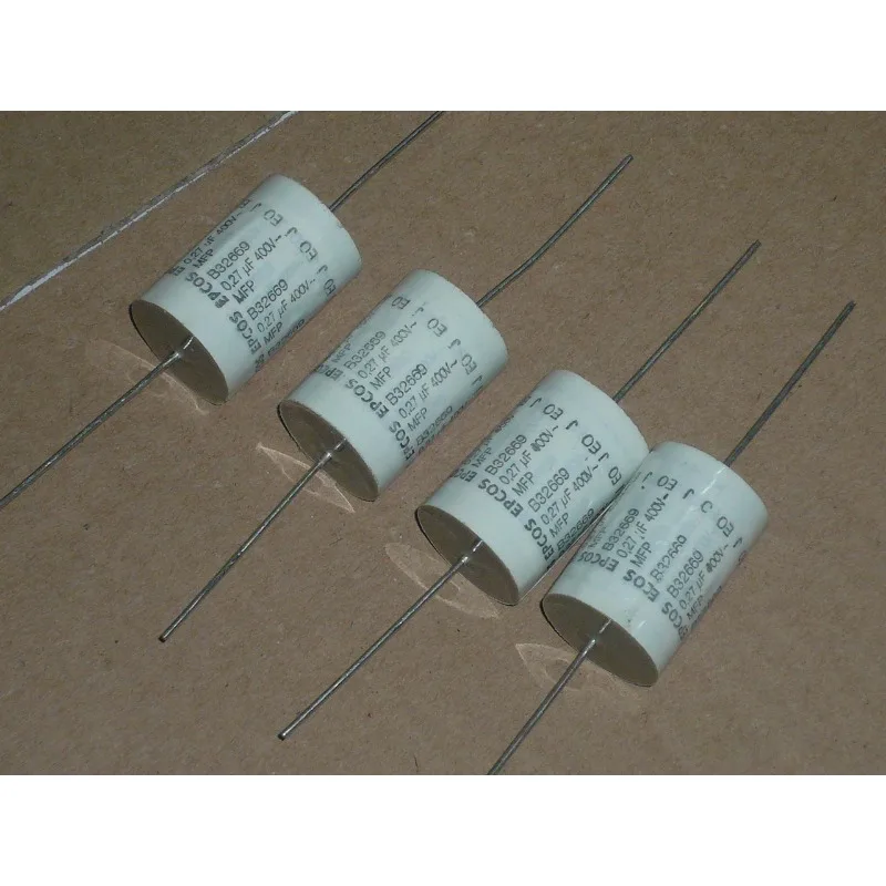 

2 шт./лот EPCOS 0,27 мкФ 400 В большой медный контактный тонкопленочный конденсатор